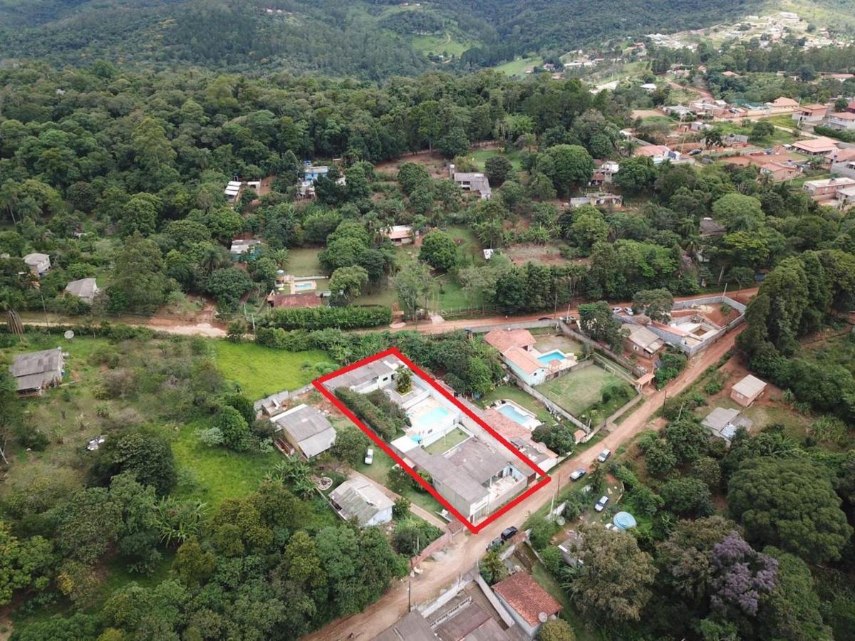 Linda Chacara Com Piscina Churrasqueira E Wi-Fi Mairinque Buitenkant foto