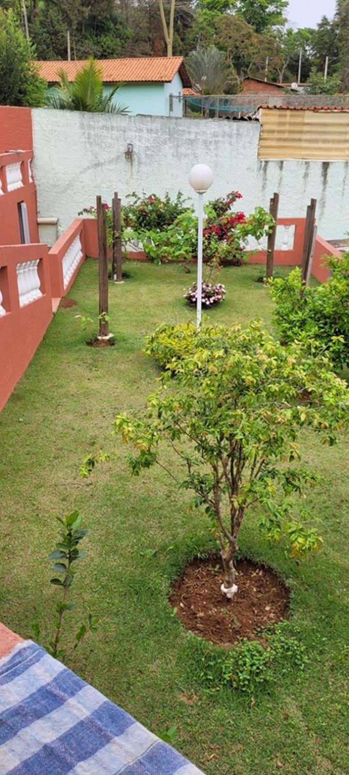 Linda Chacara Com Piscina Churrasqueira E Wi-Fi Mairinque Buitenkant foto
