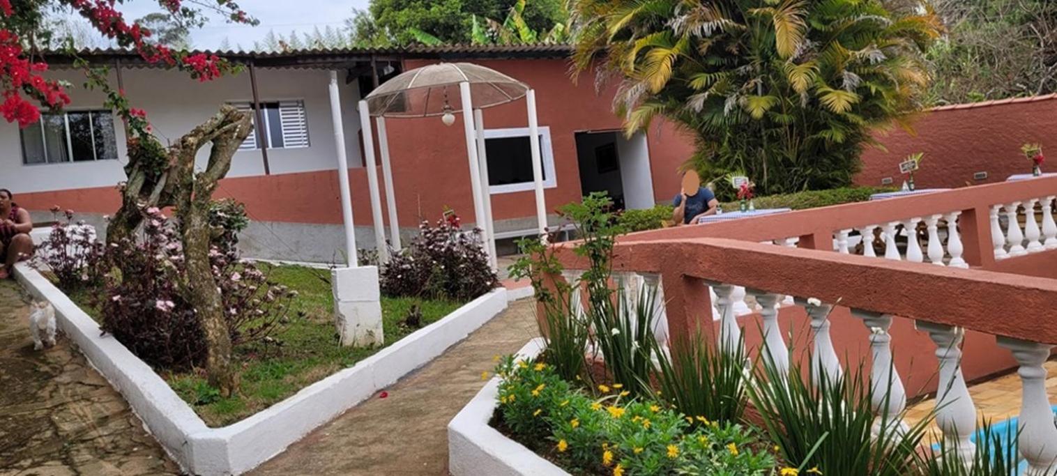 Linda Chacara Com Piscina Churrasqueira E Wi-Fi Mairinque Buitenkant foto