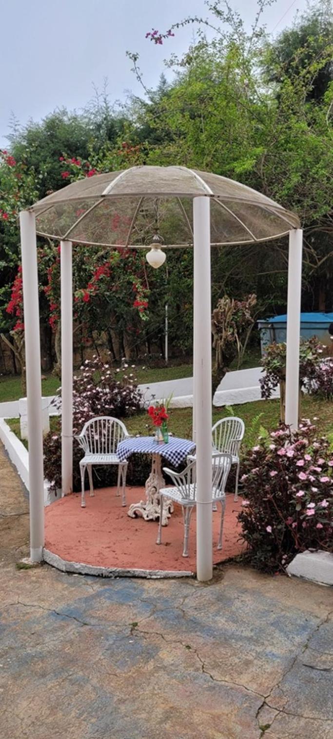 Linda Chacara Com Piscina Churrasqueira E Wi-Fi Mairinque Buitenkant foto